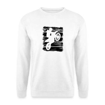 Amateurs de motocross - Sweat-shirt Unisexe - blanc - Devant