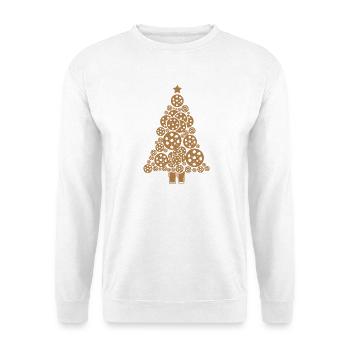 Biscuits de Noël Cookie - Sweat-shirt Unisexe - blanc - Devant