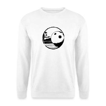 Bowling - Sweat-shirt Unisexe - blanc - Devant