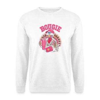 Pink Glamour-Türkei mit Accessoires - Unisex Pullover - Weiß - Vorne - Alina (178cm) & Michal (187cm)