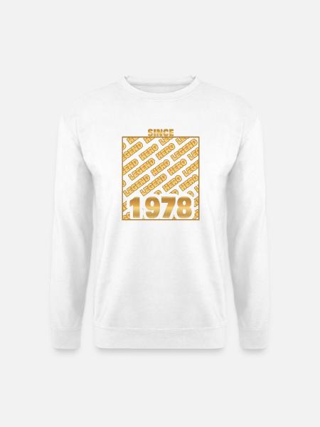 Hero 1978 - Unisex Pullover - Weiß