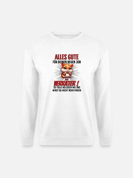 Kollegen Abschied - Unisex Pullover - Weiß