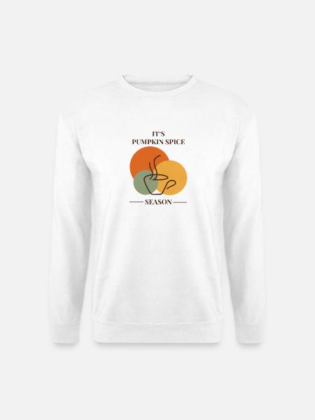 Pumpkin Spice Season - Unisex Pullover - Weiß