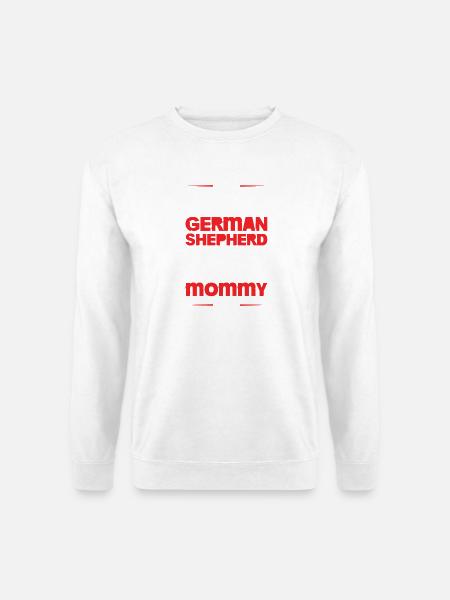 GERMAN_SHEPHERD - Unisex Pullover - Weiß