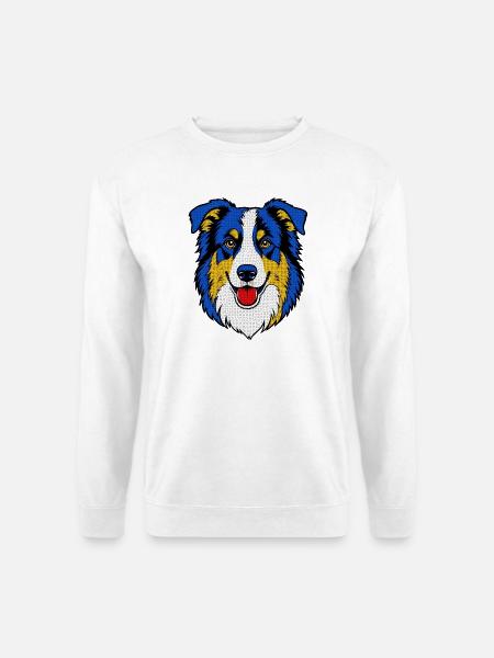 Aussie Australian Shepherd - Unisex Pullover - Weiß