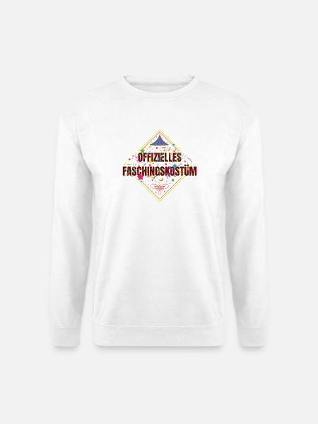 Offizielles Faschingskostüm - Unisex Pullover - Weiß