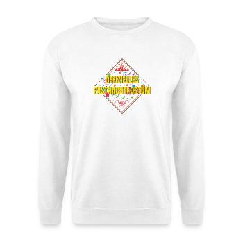 Offizielles Fastnachtkostüm - Unisex Pullover - Weiß - Vorne - Alina (178cm) & Michal (187cm)