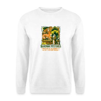 Bohemian Mysteries Museum Of Alchemists And Magic - Unisex Pullover - Weiß - Vorne - Alina (178cm) & Michal (187cm)