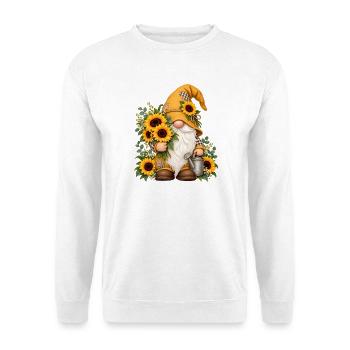 Süße Zwerge unter den Gnomen - Unisex Pullover - Weiß - Vorne - Alina (178cm) & Michal (187cm)