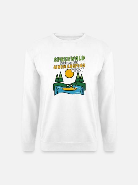 SPREEWALD AUSFLUG - Unisex Pullover - Weiß