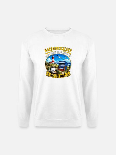 OSTFRIESLAND - Unisex Pullover - Weiß