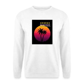 GT6 Krankenscheinshirt - Unisex Pullover - Weiß - Vorne - Alina (178cm) & Michal (187cm)