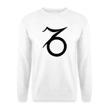 Sternzeichen Steinbock - Unisex Pullover - Weiß - Vorne
