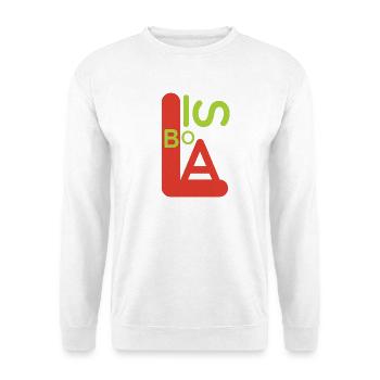 T-shirt souvenir Lisbonne - Sweat-shirt Unisexe - blanc - Devant