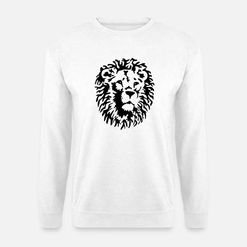 lion - Unisex Sweatshirt - white