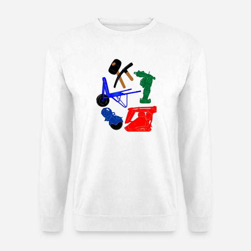 Paver tools - Unisex Sweatshirt - white