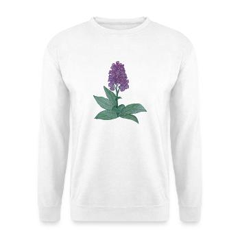 dänische Orchidee - Unisex Pullover - Weiß - Vorne