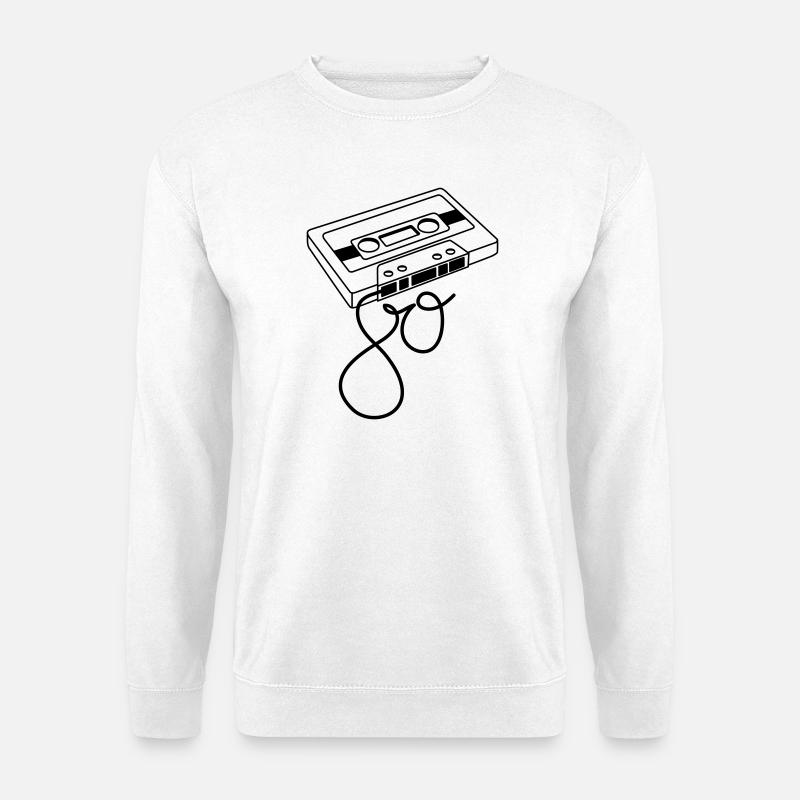80s - Unisex Pullover - Weiß