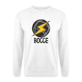 Bocce Spruch Bocce Ball mit Jack Bocci Game Bocce - Unisex Pullover - Weiß - Vorne