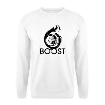 réglage de l’icône du moteur turbo Tuner Racing boost - Sweat-shirt Unisexe - blanc - Devant
