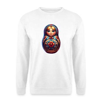 Russian Khokhloma Russia Russian Russian - Unisex Sweatshirt - white - Front