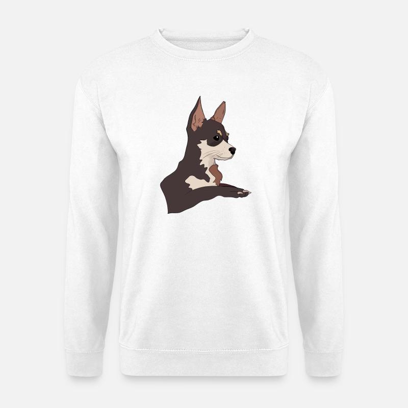 Entzückender Chihuahua - Unisex Pullover - Weiß