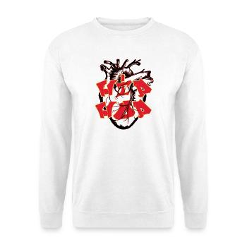 HIP HOP - Back to the roots - Unisex Pullover - Weiß - Vorne