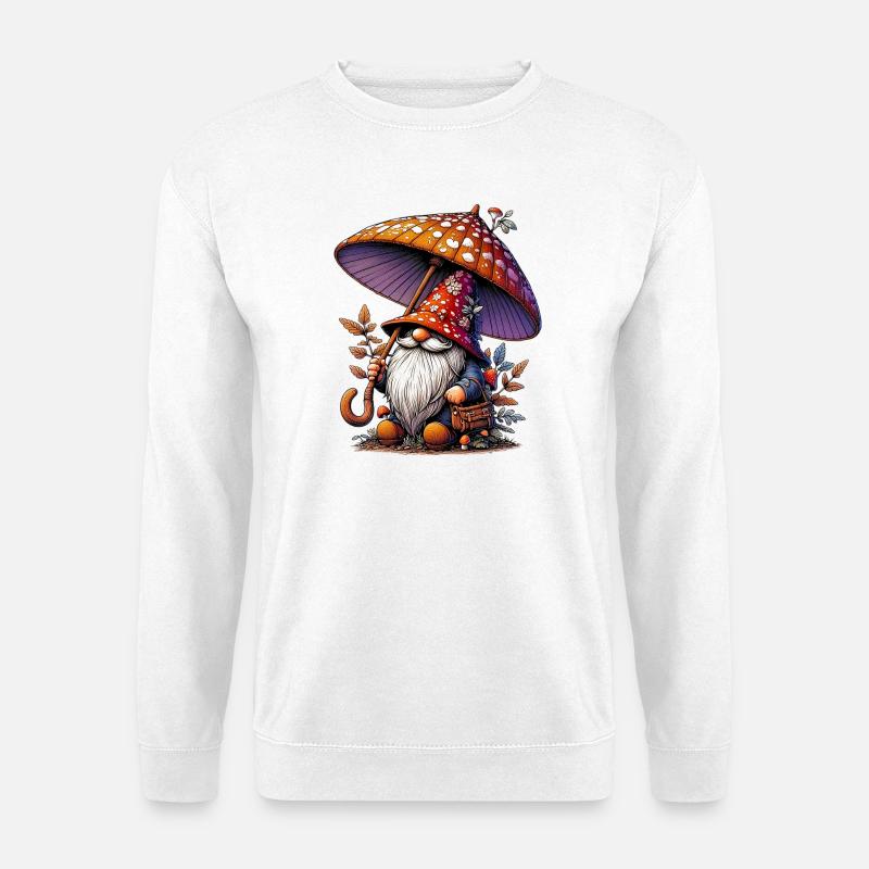 Gnom - Unisex Pullover - Weiß