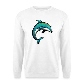 Dolphin - Unisex Sweatshirt - white - Front