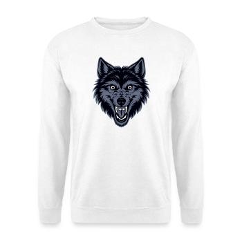 Fierce Wolf - Unleash the Beast - Unisex Sweatshirt - white - Front