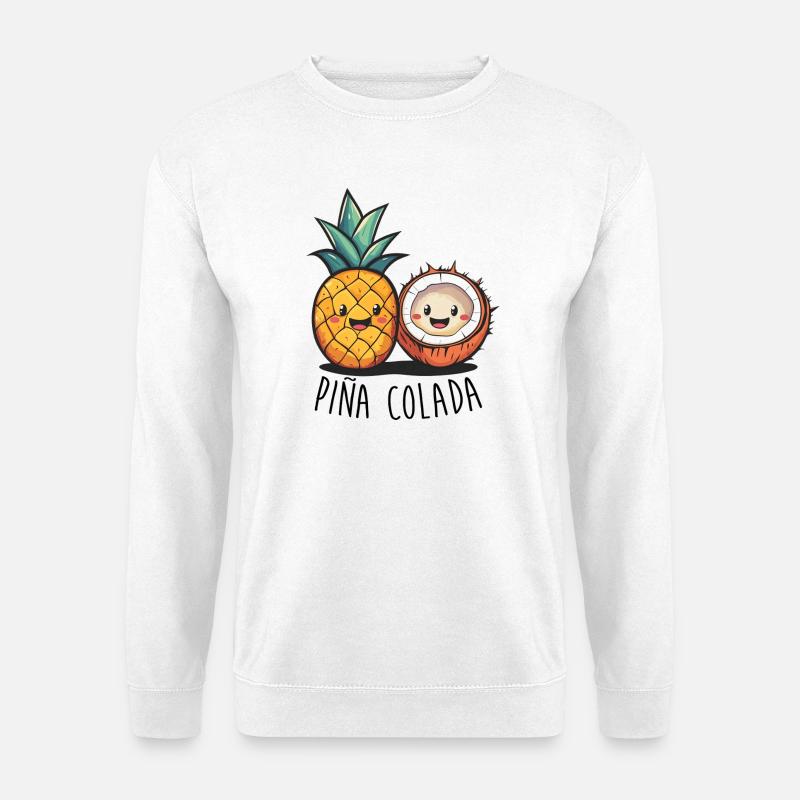 Pina Colada Freunde - Unisex Pullover - Weiß