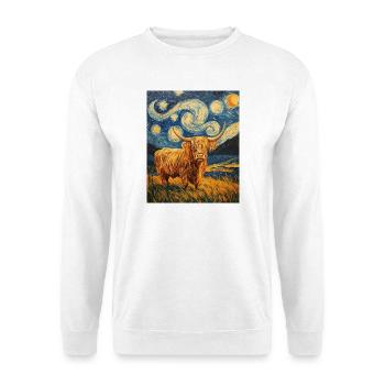 Highland Cow - Unisex Sweatshirt - white - Front