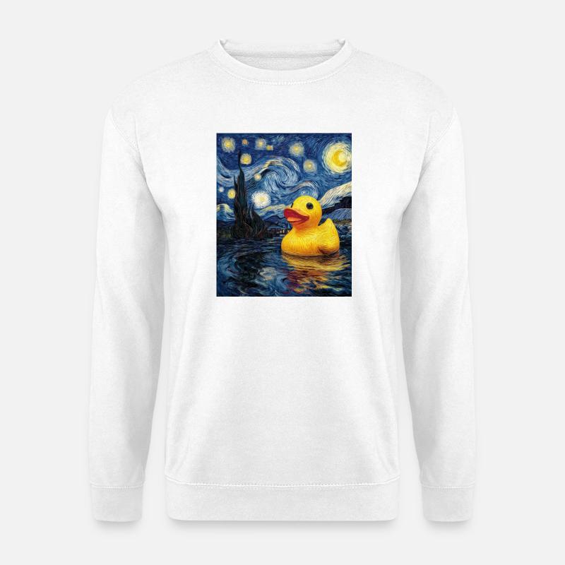 Rubber duck - Unisex Sweatshirt - white