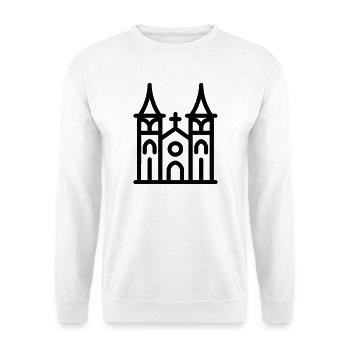 cathedral - Unisex Sweatshirt - white - Front