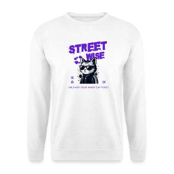Chatours und Urban Style - Unisex Pullover - Weiß - Vorne