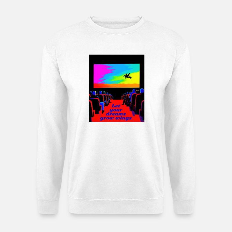 Traumvisionen  - Unisex Pullover - Weiß