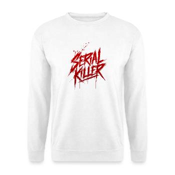 serial killer - Unisex Sweatshirt - white - Front
