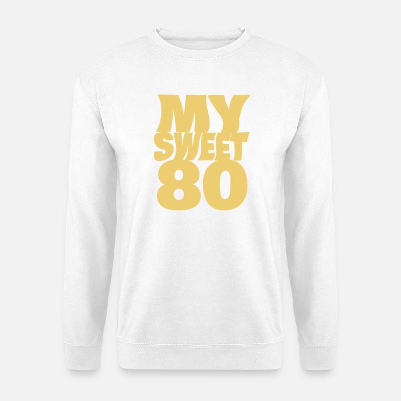 80 - Unisex Pullover - Weiß