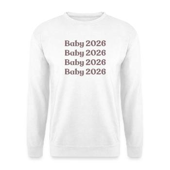 Bébé 2026 - Sweat-shirt Unisexe - blanc - Devant