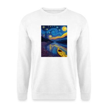 Kayak_3 - Sweat-shirt Unisexe - blanc - Devant