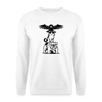 Strong Tier Trio - Unisex Sweatshirt - white - Front