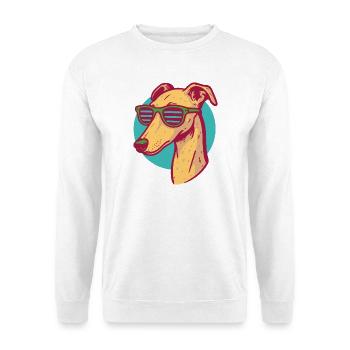 Lévrier, Galgo - Sweat-shirt Unisexe - blanc - Devant