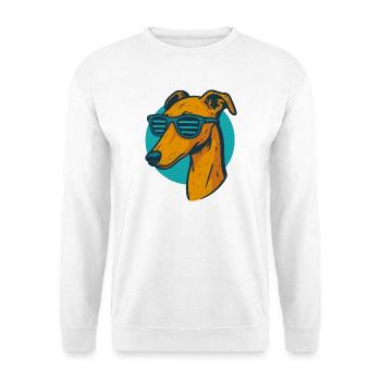 Lévrier, Galgo - Sweat-shirt Unisexe - blanc - Devant