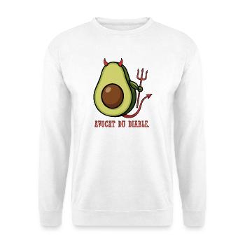 Avocat du Diable - Sweat-shirt Unisexe - blanc - Devant