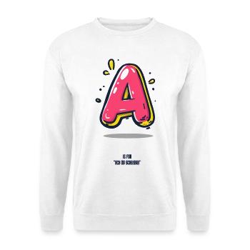A signifie .... - Sweat-shirt Unisexe - blanc - Devant