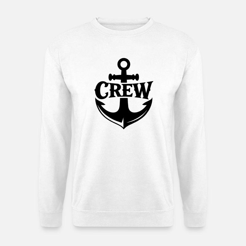 Anker Crew - Unisex Pullover - Weiß
