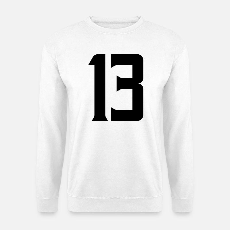 13 - Unisex Sweatshirt - white