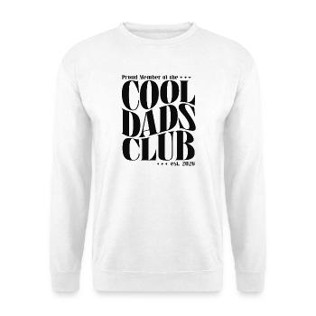 Cool Dads Club - Dad-to-be 2026 Gift - Unisex Sweatshirt - white - Front