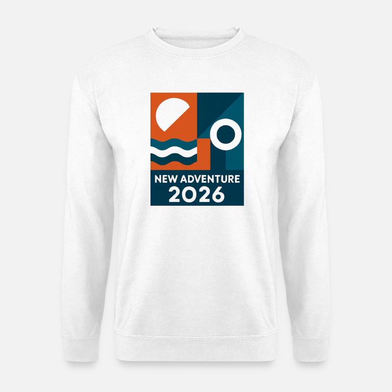 New Adventure 2026 - Unisex Pullover - Weiß