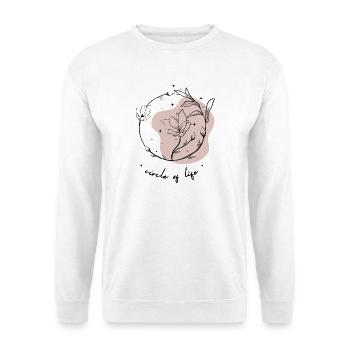 Life cycles - Unisex Sweatshirt - white - Front